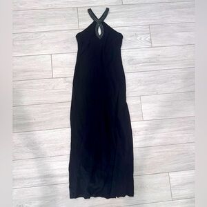 LAUREN by Ralph Lauren Beaded Keyhole Evening Gown